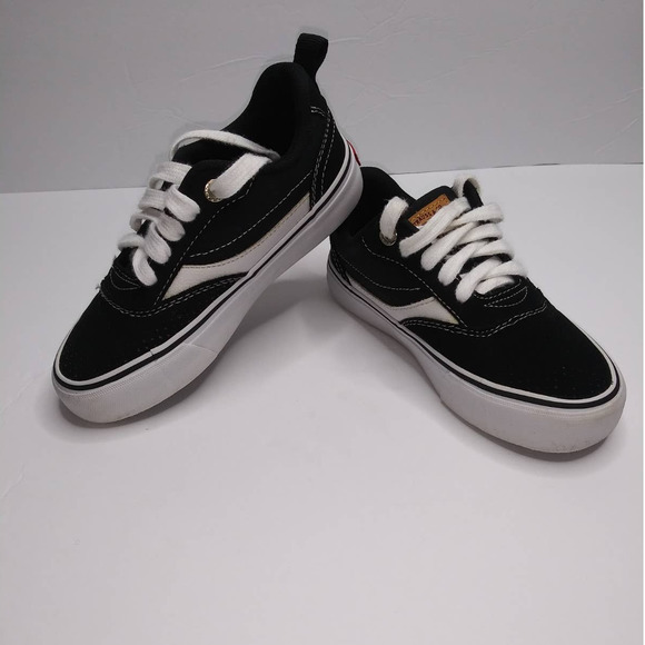 Levis Trucker Low Trainers Boys & Girls Sneaker Black Size 11c - Picture 2 of 7